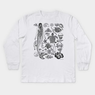 Under the Sea Kids Long Sleeve T-Shirt